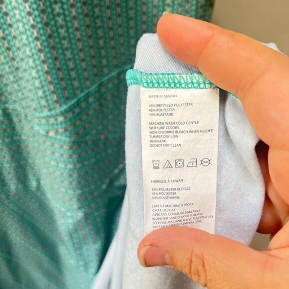PRANA Amelie Dress Size Small Green Geometric Printed Sleeveless Tank Active- sz - Picture 3 of 4